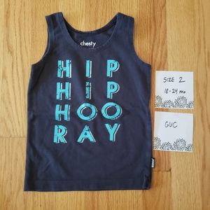 Bonds Australia Hip Hip Hooray Chesty Tank